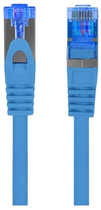 Patchcord Lanberg Cat 6a FTP 15 m Blue (PCF6A-10CC-1500-B) - obraz 1