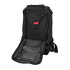 Тактичний рюкзак спортивний туристичний регульований для рибальських походів 26 л 44х28х16 см (476486-Prob) Чорний - зображення 8