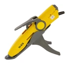 Клейовий пістолет MASTERTOOL Крапля-Стоп, ручка Ø 7,2 мм, 70Вт/220В/50Гц, 4,5 г/хв, LED-індикатор. Gray and Yellow (42-0516)