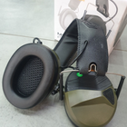 Навушники тактичні Earmor M30, активні, NRR 24, колір – Олива, активні навушники військові - зображення 3