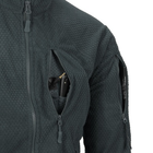 Кофта флісова Helikon-Tex Alpha Tactical Jacket Shadow Grey S - зображення 7