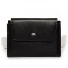 Шкіряний жіночий гаманець Classik DR. BOND WN-23-12 black