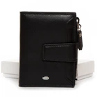 Женский кожаный кошелек Classik DR. BOND WN-23-11 black