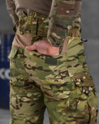 Тактические штурмовые усиленные штаны 7.62 Tactical L мультикам (85701) - изображение 6