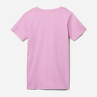 Koszulka dziecięca dla dziewczynki Columbia Mission Lake Short Sleeve Graphic Shirt 1989791561 132 cm (S) Różowa (195980282376) - obraz 2