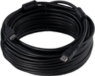 Kabel Akyga HDMI 20 m Black (AK-HD-200A) - obraz 1