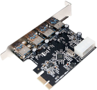 Logilink PC0057 PCIe 2.0 x1 5Gb/s kontroler RAID (4260113574379) - obraz 2