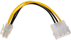 Kabel Akyga Molex - P4 15 cm Multicolor (AK-CA-12) - obraz 1