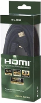 Kabel Blow HDMI- HDMI 5 m Black (92-605#) - obraz 2