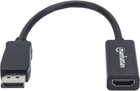 Adapter Manhattan DisplayPort - HDMI Black (0766623151634) - obraz 1