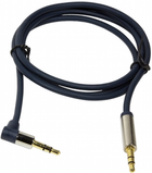 Kabel Logilink Mini Jack 3.5 mm - Mini Jack 3.5 mm 3 m Blue (CA11300) - obraz 1