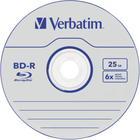 Dyski Verbatim BD-R 43836 25 GB 6x Jewel Case 5 szt. (0023942438366) - obraz 1