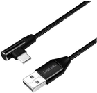 Kabel Logilink USB Type-A - USB Type-C 1 m Black (4052792052657) - obraz 1