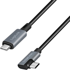 Kabel Logilink USB Type-C - USB Type-C 1 m Black (4052792052817) - obraz 1