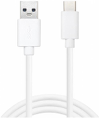 Kabel Sandberg USB Type-C - USB Type-C 1 m White (5705730336157) - obraz 1