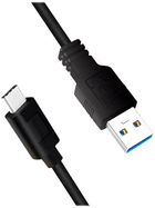 Kabel Logilink USB Type-A - USB Type-C 3 m Black (4052792055207) - obraz 1