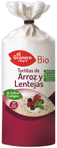 Tortille El Granero Integral Bio Ryż z soczewicą 115 g (8422584068467) - obraz 1