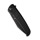 Нож складной Sencut Brazoria Full Black замок Liner Lock SA12A - изображение 3
