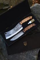 Набор ножей в коробке с Тризубом Ручной работы - изображение 3