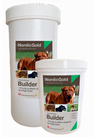 Karma sucha dla psów dorosłych UniQ Nordic Gold Builder 400 g (5707179020017) - obraz 1