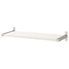 Полиця навісна IKEA BERGSHULT / GRANHULT, білий, нікельований, 80х30 см, 692.908.08