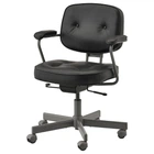 Офісний стілець IKEA ALEFJÄLL АЛЕФЬЕЛЛЬ, ГЛОСЕ чорний, 703.674.58