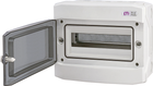 Корпус щита пластиковый наружный IP65 ETI ECH 12PT 1101062 прозрачная горизонтальная дверка