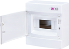 Корпус щита розподільний зовнішній IP40 ETI DIDO-E ECT 8PO 1101005 біла дверцята