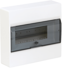 Корпус накладний прозорі дверцята Cosmos IP40/II Hager VD112TD 12 модулів 200*292.5*91mm