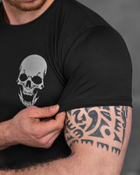 Тактическая потоотводящая футболка Odin black skull L - изображение 9