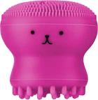 Силіконова щіточка для вмивання обличчя Etude House Jellyfish Pink
