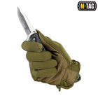 Тактические легкие M-Tac перчатки Scout Tactical Mk.2 Olive L - изображение 4