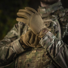 Тактические легкие M-Tac перчатки Scout Tactical Mk.2 Coyote M - изображение 9