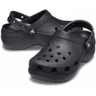 Женские сабо Crocs Classic Platform Clog W 39 Черные 206750