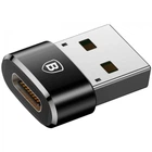 Adapter USB A To USB C — Baseus (CAAOTG-01) Black — CAAOTG-01 Black (752026)