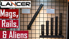 Цівка Lancer LCH5 Carbon Fiber для AR15 довжина 8" - зображення 6