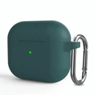 Чехол Armorstandart TPU Hang для кейса наушников Apple AirPods 3 Dark Green (ARM60309)