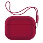 Чохол ArmorStandart Silicone Case with straps для Apple Airpods Pro 2 Wine Red (ARM68620)