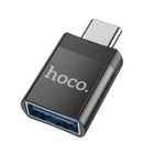 Перехідник Hoco Type-C to USB Female adapter UA17 |4A, USB3.0 OTG| чорний