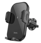 Держатель HOCO Journey wireless fast charging Car holder (air outlet) HW4 черный