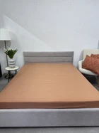 Простынь на резинке Ecotton 90х200 Orange Полисатин (2100024598007)