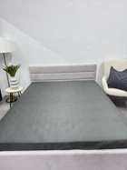 Простынь на резинке Ecotton 180х200 Nid Grey Полисатин (2100024587001)