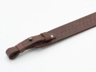 Ремень для ружья кожаный коричневый 5013/2 - изображение 2