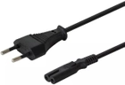 Kabel zasilający Savio Wtyczka typ C - IEC C7 1.2m CL-97Z (5901986042075) - obraz 1
