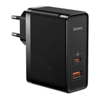 Зарядний пристрій Baseus USB/Type-C 100W PD/QC +&nbsp;кабель Type-C GaN5 Pro Black (CCGP090201)