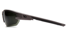 Окуляри захисні Anti-Fog Venture Gear Tactical Semtex 2.0 Gun Metal (forest gray) чорно-зелені в оправі кольору темний металік - зображення 4