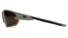 Окуляри захисні відкриті Venture Gear Tactical Semtex Tan (Anti-Fog) (bronze) коричневі - зображення 4
