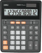 Калькулятор Deli EM888 Чорний 12-розрядний Пластиковий корпус (6973504003003)