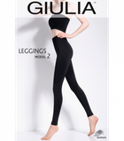 Однотонні легінси з мікрофібри - Giulia - LEGGINGS 02 - L/XL - Bubblegum (Рожевий)