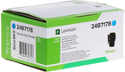 Тонер-картридж Lexmark XC2235 Cyan (24B7178)